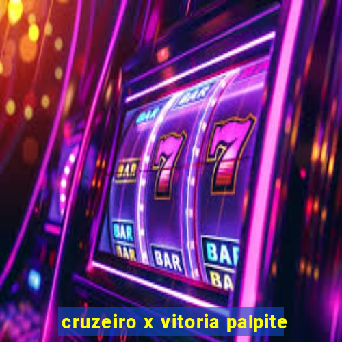 cruzeiro x vitoria palpite