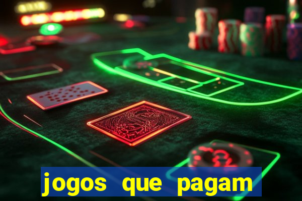 jogos que pagam dinheiro de verdade no pix