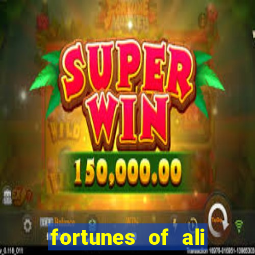 fortunes of ali baba slot