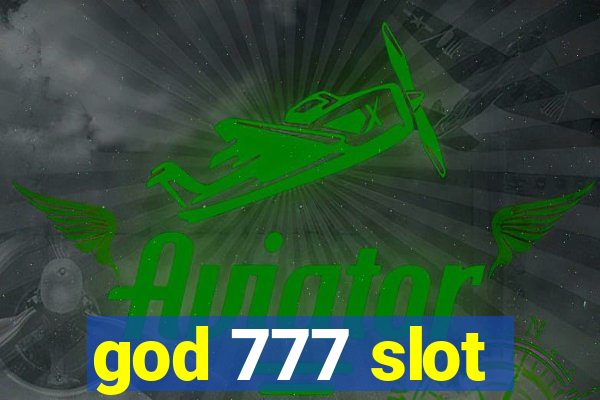 god 777 slot