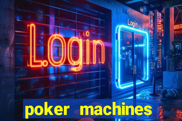 poker machines games free slots