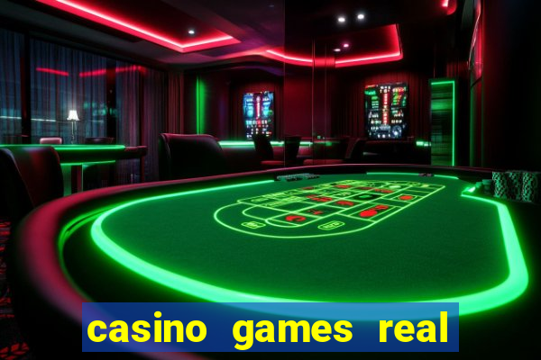 casino games real money online