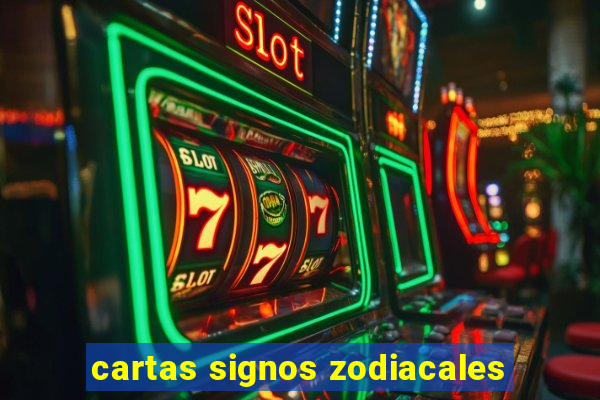 cartas signos zodiacales