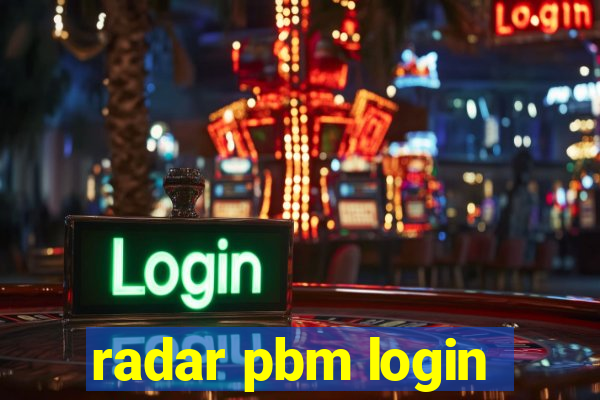 radar pbm login