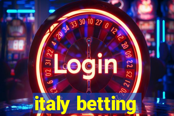 italy betting