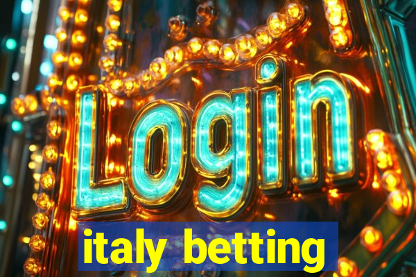 italy betting