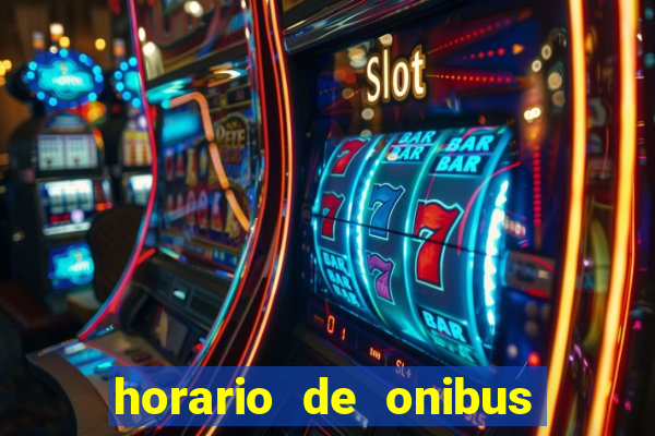 horario de onibus santos dumont x juiz de fora