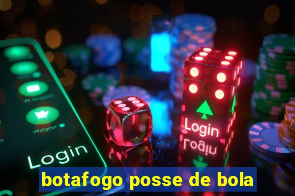 botafogo posse de bola