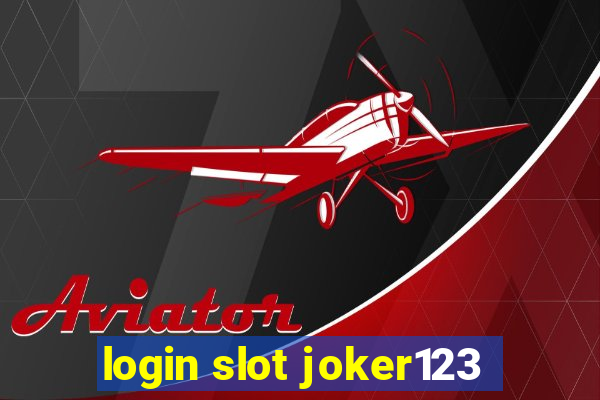 login slot joker123