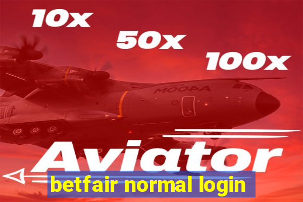 betfair normal login