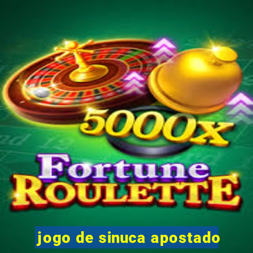 jogo de sinuca apostado