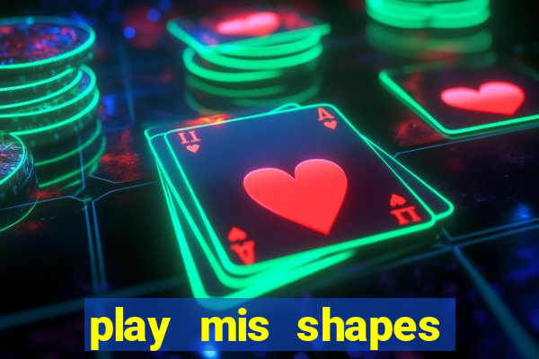 play mis shapes bingo online