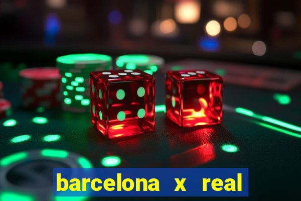 barcelona x real madrid ao vivo futemax