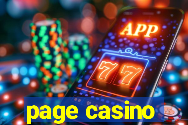 page casino