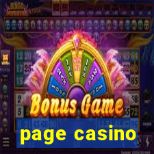 page casino