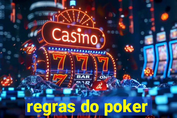 regras do poker