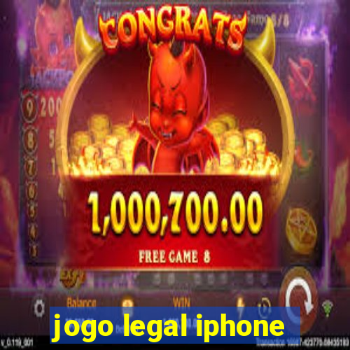 jogo legal iphone