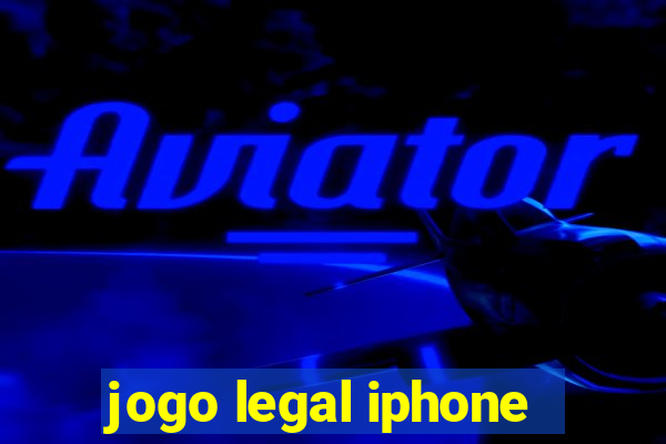 jogo legal iphone