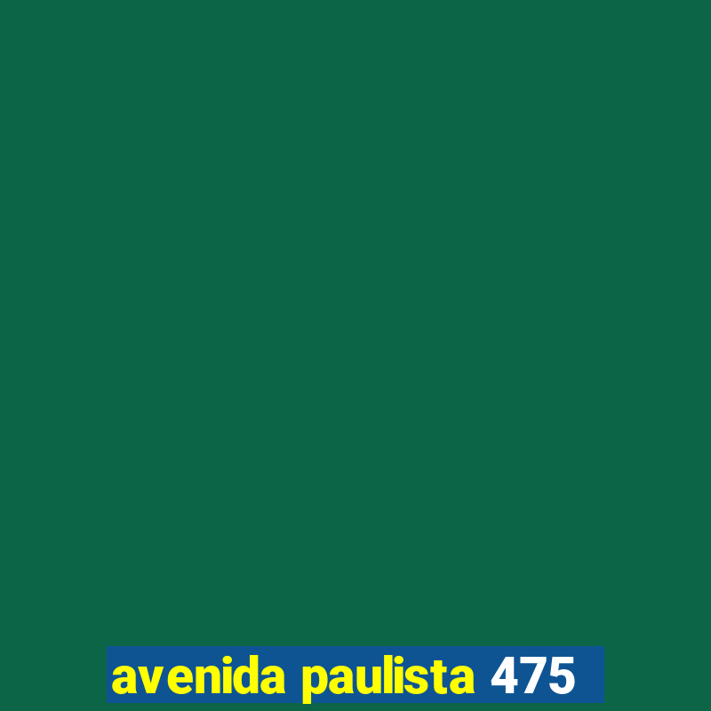 avenida paulista 475