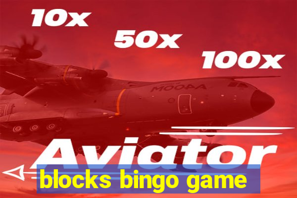 blocks bingo game