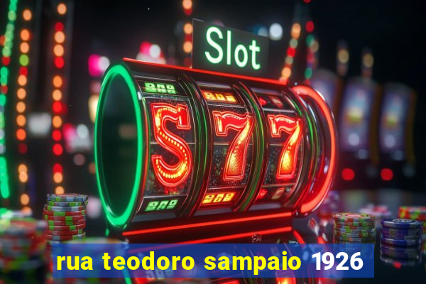 rua teodoro sampaio 1926