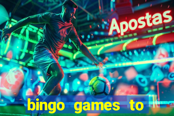 bingo games to play for free