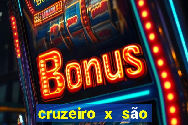 cruzeiro x são paulo futemax