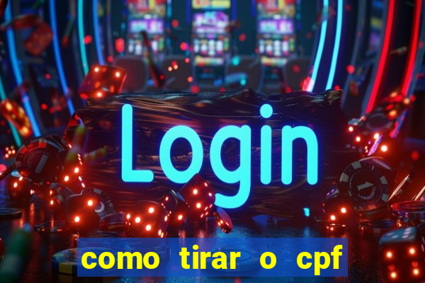 como tirar o cpf do jogo do tigre