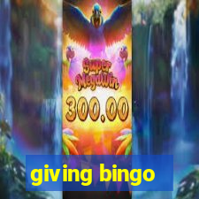 giving bingo