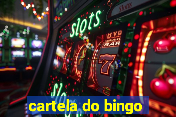 cartela do bingo