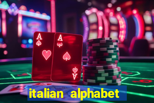 italian alphabet lore a