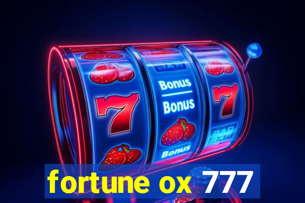 fortune ox 777