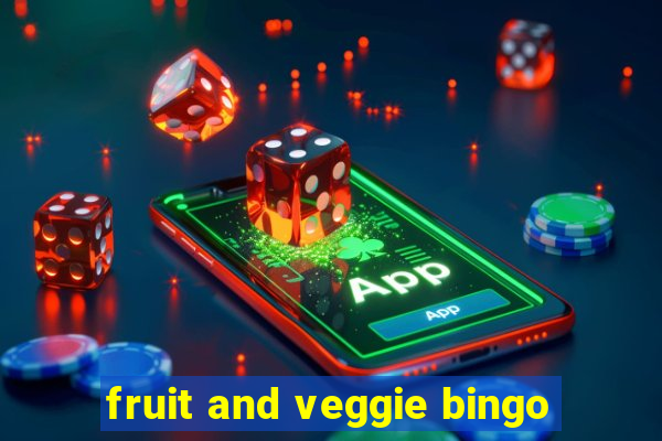 fruit and veggie bingo