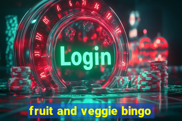 fruit and veggie bingo