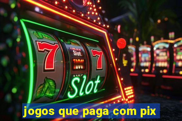 jogos que paga com pix