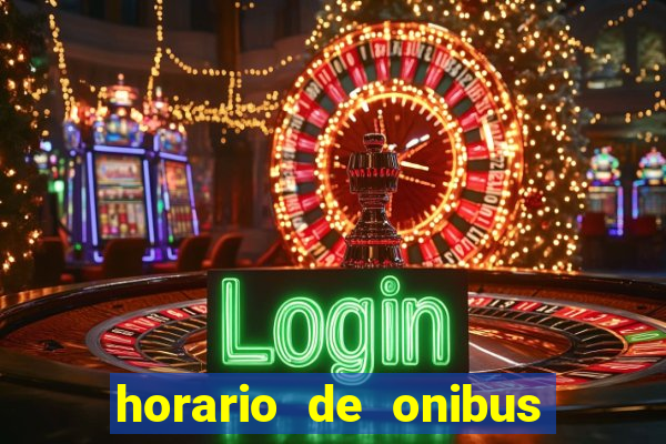 horario de onibus vila nova sao roque