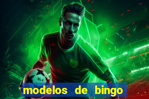 modelos de bingo para imprimir