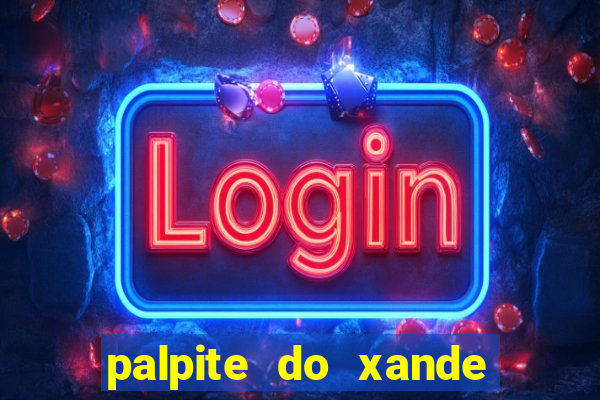 palpite do xande para hoje