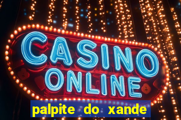 palpite do xande para hoje