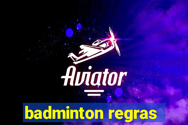 badminton regras