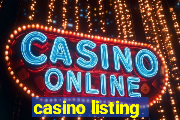 casino listing