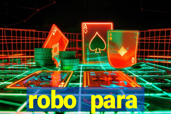 robo para plataforma de jogos