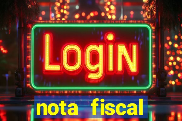 nota fiscal cruzeiro sp