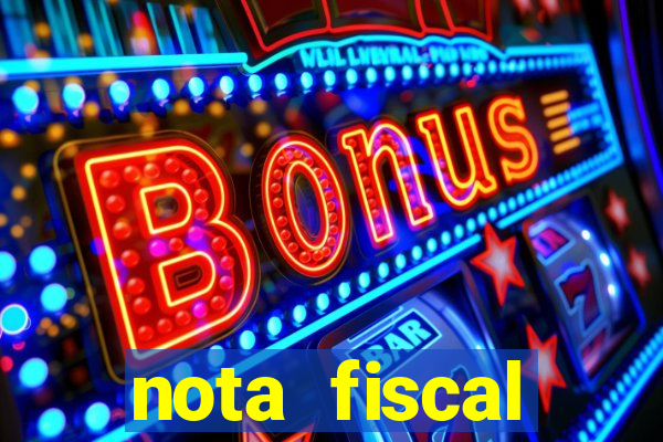 nota fiscal cruzeiro sp