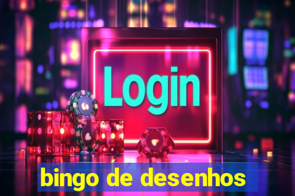 bingo de desenhos