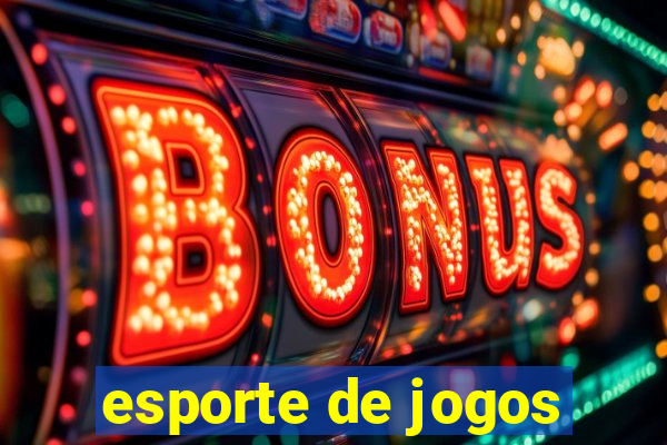 esporte de jogos