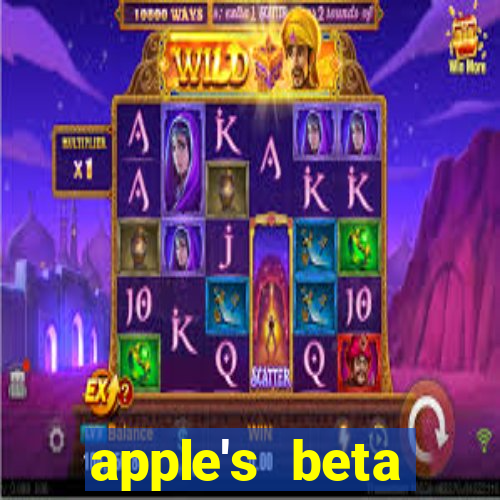 apple's beta software program