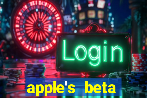 apple's beta software program