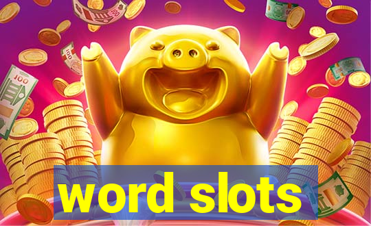 word slots