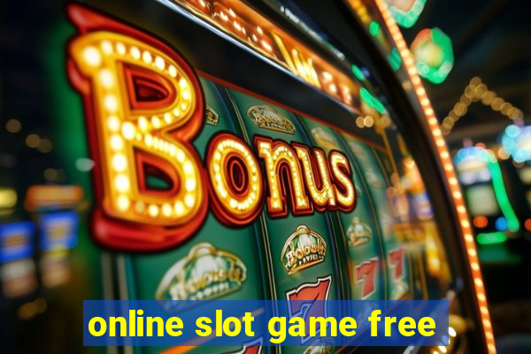 online slot game free